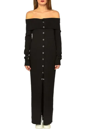 Patrizia Pepe Dames, Jurken, Zwart, Maat: M