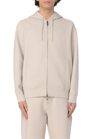 Emporio Armani Heren, Sweatshirts & Hoodies, Grijs, Maat: XL