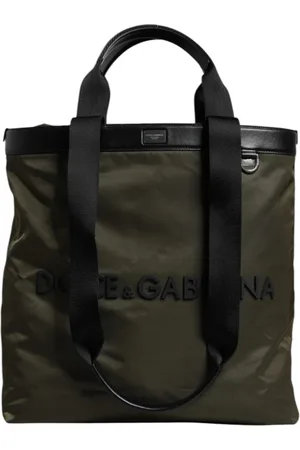 Dolce & Gabbana Heren, Tassen, Groen, Maat: ONE Size Nylon