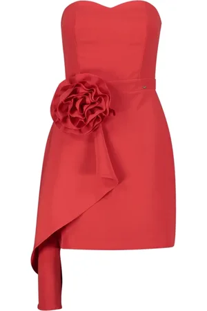 Gaudi Dames, Jurken, Rood, Maat: L Poliester