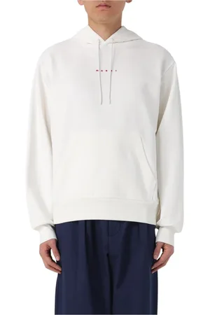Marni Heren, Sweatshirts & Hoodies, Wit, Maat: XL Katoen