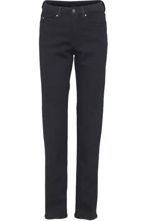 C.ro Dames, Jeans, Zwart, Maat: S Katoen