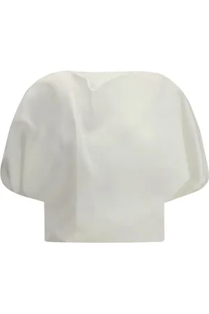 Khaite Dames, Blouses & Shirts, Wit, Maat: S Zijde
