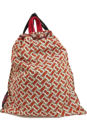 Burberry Dames, Pre-owned, Bruin, Maat: ONE Size Nylon