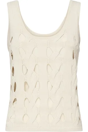 Pinko Dames, Tops, Wit, Maat: M
