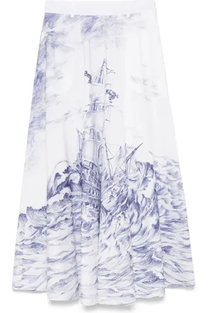 Moschino Dames, Rokken, Blauw, Maat: XS