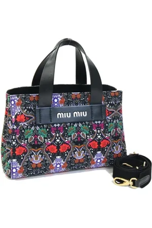 Miu Miu Dames, Pre-owned, Zwart, Maat: ONE Size
