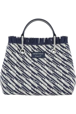 Emporio Armani Dames, Tassen, Veelkleurig, Maat: ONE Size Katoen