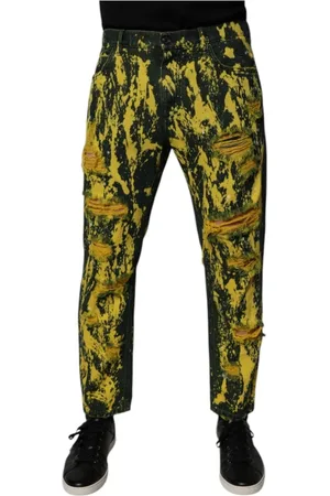 Dolce & Gabbana Heren, Jeans, Zwart, Maat: M Denim