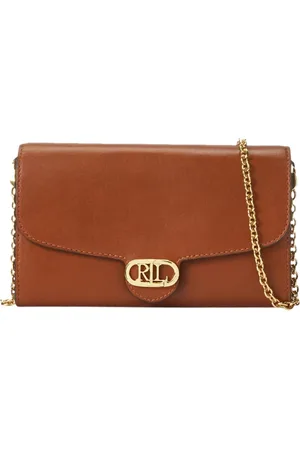 Ralph Lauren Dames, Tassen, Bruin, Maat: ONE Size Leer