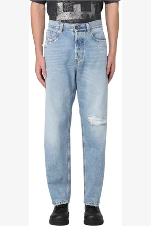 Diesel Heren, Jeans, Blauw, Maat: W29 Katoen