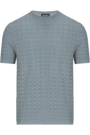 Emporio Armani Heren, Truien, Blauw, Maat: L Viscose