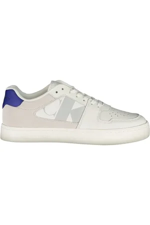 Calvin Klein Heren, Schoenen, Wit, Maat: 43 EU Poliester