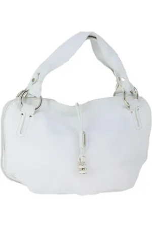 Céline Dames, Pre-owned, Wit, Maat: ONE Size Leer