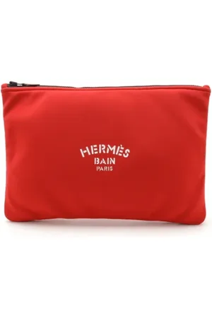 Hermès Dames, Pre-owned, Rood, Maat: ONE Size Leer