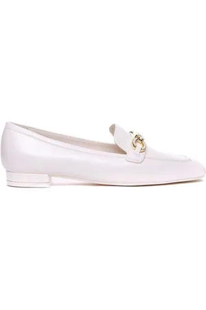 Stuart Weitzman Dames, Schoenen, Wit, Maat: 39 EU Leer
