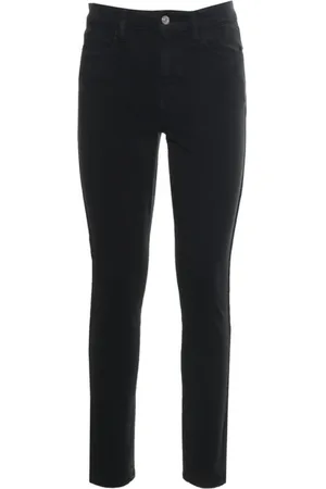 Guess Dames, Broeken, Zwart, Maat: W27 L29