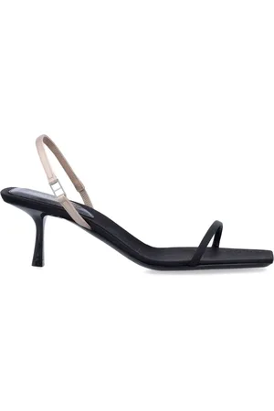 Saint Laurent Dames, Schoenen, Zwart, Maat: 38 1/2 EU Satijn