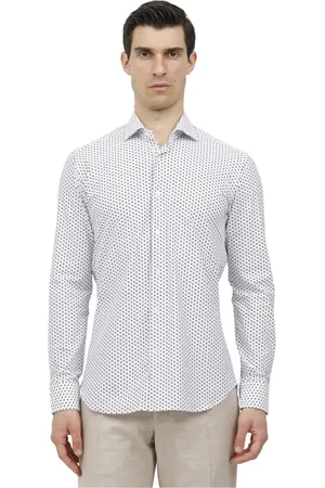 caliban Heren, Overhemden, Blauw, Maat: 2XL