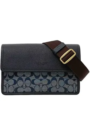 Coach Dames, Pre-owned, Blauw, Maat: ONE Size Leer