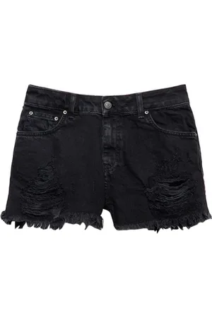ANIYE BY Dames, Korte broeken, Zwart, Maat: W26 Denim