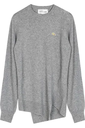 Comme des Garçons Heren, Truien, Grijs, Maat: S Wol