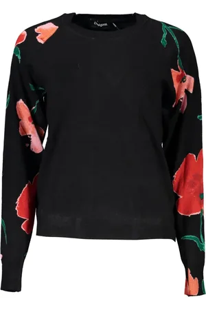 Desigual Dames, Truien, Zwart, Maat: S