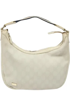 Gucci Dames, Pre-owned, Wit, Maat: ONE Size Leer