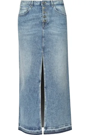 Dondup Dames, Rokken, Blauw, Maat: W28 Denim