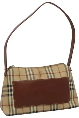Burberry Dames, Pre-owned, , Maat: ONE Size Leer
