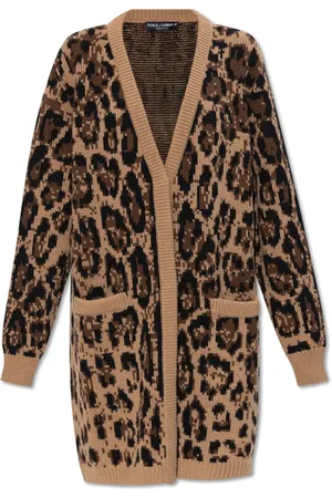Dolce & Gabbana Dames, Truien, Bruin, Maat: XS Kasjmier