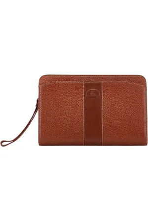 Burberry Heren, Pre-owned, Bruin, Maat: ONE Size Leer