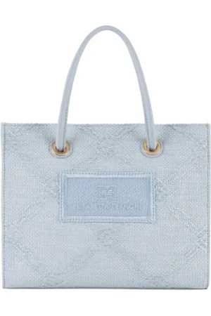 Elisabetta Franchi Dames, Tassen, Blauw, Maat: ONE Size