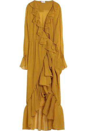 Saint Laurent Dames, Jurken, Geel, Maat: M