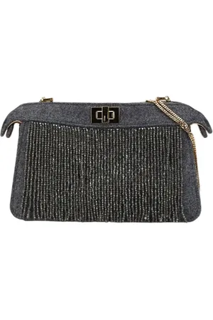 Fendi Dames, Pre-owned, Grijs, Maat: ONE Size