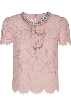 Self-Portrait Dames, Blouses & Shirts, Roze, Maat: S Katoen