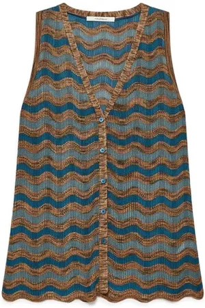 Maliparmi Dames, Tops, Veelkleurig, Maat: L Viscose