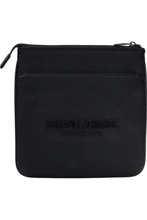 Armani Exchange Heren, Tassen, Zwart, Maat: ONE Size Leer