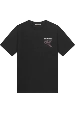 OFF THE PITCH Heren, Tops, Zwart, Maat: 2XL Katoen