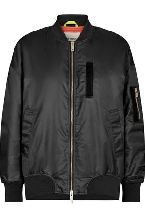 Mos Mosh Dames, Jassen, Zwart, Maat: M Nylon