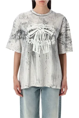 Acne Studios Dames, Tops, Grijs, Maat: S Katoen