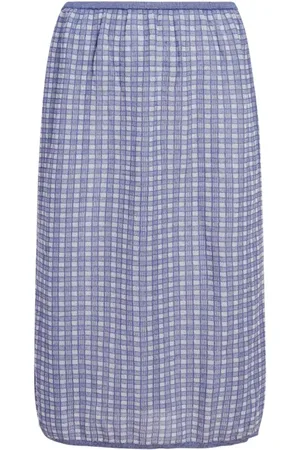 Proenza Schouler Dames, Rokken, Blauw, Maat: M Katoen