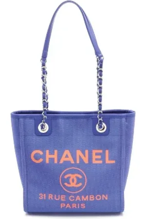 CHANEL Dames, Pre-owned, Blauw, Maat: ONE Size