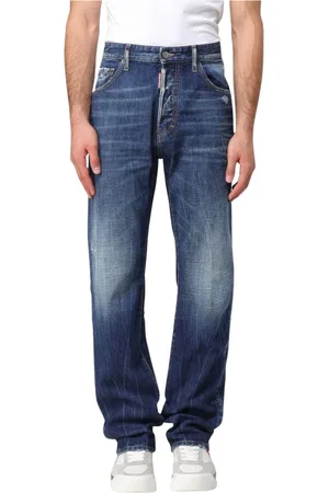 Dsquared2 Heren, Jeans, Blauw, Maat: M Denim