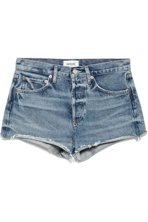 AGOLDE Dames, Korte broeken, Blauw, Maat: W25