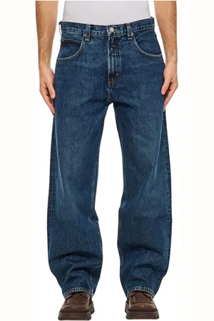 AGOLDE Heren, Jeans, Blauw, Maat: W33 Katoen