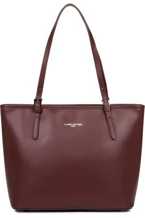 Lancaster Dames, Tassen, Rood, Maat: ONE Size Leer