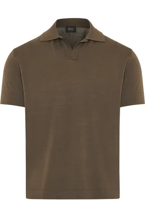 BRIONI Heren, Tops, Bruin, Maat: 2XL Katoen