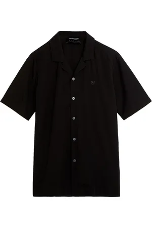 Lyle & Scott Heren, Overhemden, Zwart, Maat: XL