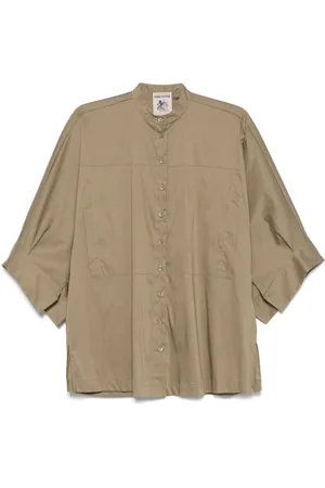 SEMICOUTURE Dames, Blouses & Shirts, Bruin, Maat: 2XS